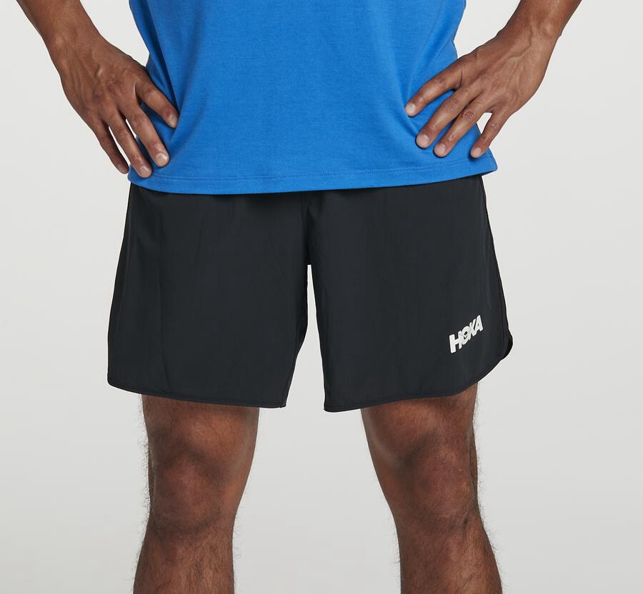 Hoka One One Shorts Herre - Performance - Sort - 549186TYR